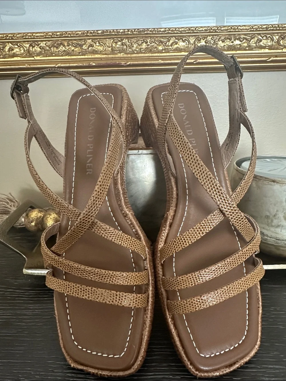 Donald Pliner Rosalie Sandals, Size 7.5